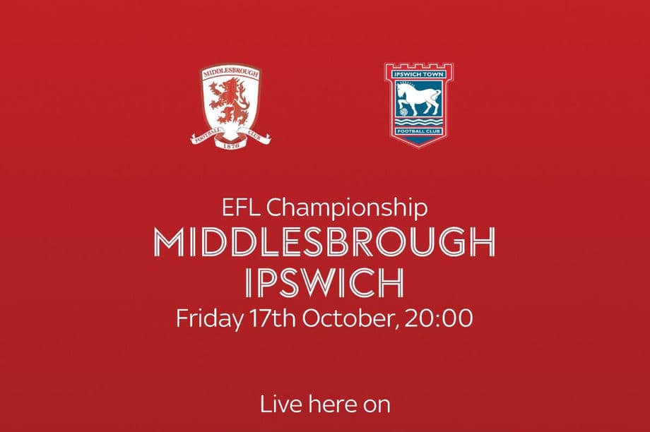 EFL Championship - Middlesbrough v Ipswich